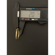 Load image into Gallery viewer, 18K Gold Earrings Hoops Loops 1.60 grams - Rafant