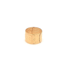 Load image into Gallery viewer, 18K Yellow Gold Ring Fortune Luck 1.89 grams Size 7.5 - Rafant