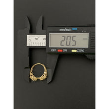 Load image into Gallery viewer, 18K Gold Ring Cubic Zirconia 1.05 grams Size 5 - Rafant