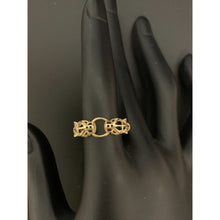 Load image into Gallery viewer, 18K Gold Ring Cubic Zirconia 1.15 grams Size 5.75 - Rafant