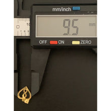 Load image into Gallery viewer, 18K Gold Pendant Charm Heart Infinity 0.40 grams - Rafant