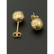 Load image into Gallery viewer, 18K Gold Earrings Stud Balls 0.98 grams - Rafant