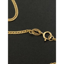 Load image into Gallery viewer, 18K Gold Necklace Chain 17.75 inches with Butterfly Pendant 2.68 grams - Rafant