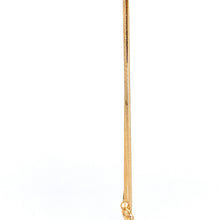 Load image into Gallery viewer, 18K Yellow Gold Necklace Flat Chain 1.27 grams 18 inches - Rafant