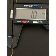 Load image into Gallery viewer, 18K Saudi Gold Necklace Curb Chain 17.75" With Infinity Pendant - Rafant