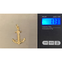Load image into Gallery viewer, 18K Gold Anchor Pendant - Rafant