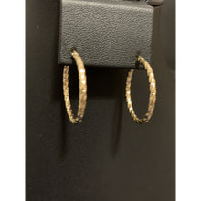 Load image into Gallery viewer, 18K Gold Earrings Hoops Loops 1.43 grams - Rafant
