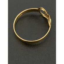 Load image into Gallery viewer, 18K Yellow Gold Ring Infinity Size 7 - Rafant