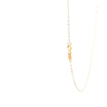 Load image into Gallery viewer, 18K Gold Necklace Chain 17.5 inches Pendant Heart Charm 0.86 grams - Rafant