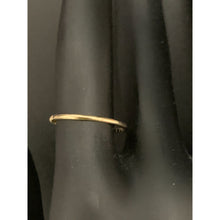 Load image into Gallery viewer, 18K Gold Ring Evil Eye Cubic Zirconia 1.14 grams Size 6 - Rafant