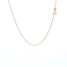 Load image into Gallery viewer, 18K Gold Necklace Chain 17.5 inches Very Tiny Beads 0.94 grams - Rafant