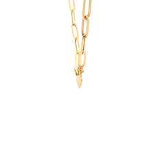 Load image into Gallery viewer, 18K Yellow Gold Bracelet Paperclip Size 7.5 inches - Rafant