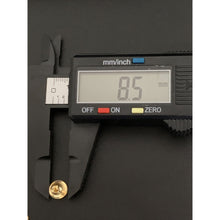 Load image into Gallery viewer, 18K Gold Necklace Chain 15.75" with Round Circle Pendant Earrings Set 2.31grams - Rafant