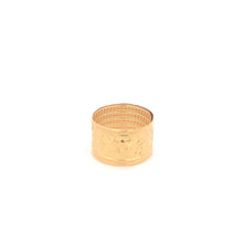 Load image into Gallery viewer, 18K Yellow Gold Ring Fortune Luck 1.89 grams Size 7.5 - Rafant