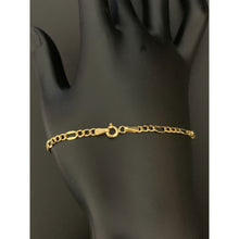 Load image into Gallery viewer, 18K Gold Bracelet Figaro 7 inches 1.44 grams - Rafant