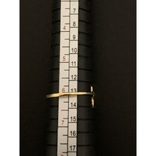 Load image into Gallery viewer, 18K Gold Ring Butterfly Size 6 Lightweight 0.87 grams - Rafant