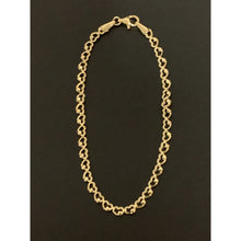 Load image into Gallery viewer, 18K Yellow Gold Bracelet Heart Link Size 7 inches 1.89 grams - Rafant