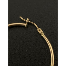 Load image into Gallery viewer, 18K Gold Earrings Hoops Loops 1.58 grams - Rafant