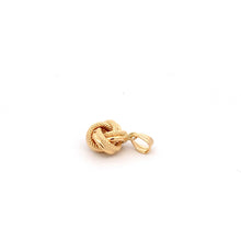 Load image into Gallery viewer, 18K Yellow Gold Pendant Knot 1.07 grams Small - Rafant