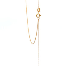 Load image into Gallery viewer, 18K Gold Necklace Chain 15.5" plus 2" Pendant Heart 0.88 grams - Rafant