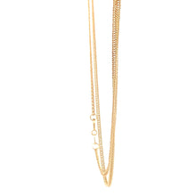 Load image into Gallery viewer, 18K Yellow Gold Necklace Chain Curb 24 inches 2.33 grams - Rafant
