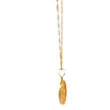 Load image into Gallery viewer, 18K Gold Necklace Chain 17.75" Pendant Dragon Good Luck 1.52 grams - Rafant