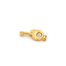 Load image into Gallery viewer, 18K Gold Pendant Heart Key - Rafant