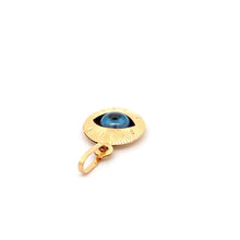 Load image into Gallery viewer, 18K Gold Pendant Evil Eye Small - Rafant