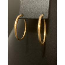 Load image into Gallery viewer, 18K Gold Earrings Hoops Loops Twisted 1.62 grams - Rafant