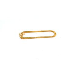 Load image into Gallery viewer, 18K Yellow Gold Bracelet Triple Lock 2.02 grams Size 5.25  inches - Rafant