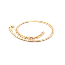 Load image into Gallery viewer, 18K Yellow Gold Bracelet Snake Bracelet Size 7.5 inches 2.12 grams - Rafant