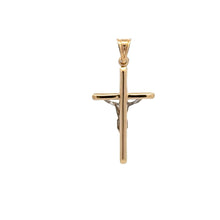 Load image into Gallery viewer, 18K Gold Pendant Cross Jesus Christ Religious 0.80 grams - Rafant