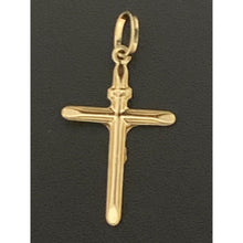Load image into Gallery viewer, 18K Saudi Gold Cross Pendant - Rafant
