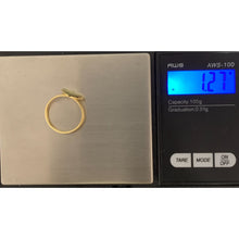Load image into Gallery viewer, 18K Gold Ring Heart 1.27 grams Size 7 - Rafant