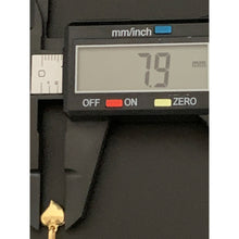 Load image into Gallery viewer, 18k Gold Necklace Curb Chain 17.75 inches with Puffed Heart Pendant - Rafant