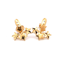 Load image into Gallery viewer, 18K Gold Earrings Stud Post Stars - Rafant