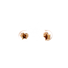 Load image into Gallery viewer, 18K Gold Earrings Stud Post Stars - Rafant