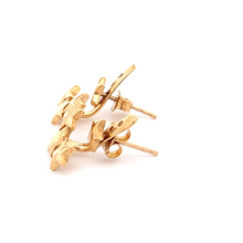 Load image into Gallery viewer, 18K Gold Earrings Stud Post Stars - Rafant