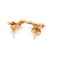 Load image into Gallery viewer, 18K Gold Earrings Stud Post Stars - Rafant