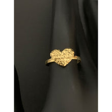 Load image into Gallery viewer, 18K Gold Ring Heart 1.14 grams Size 6.75 - Rafant