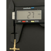 Load image into Gallery viewer, 18K Gold Pendant Cross 0.71 grams - Rafant