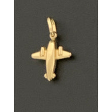 Load image into Gallery viewer, 18K Gold Pendant Airplane 0.91 grams - Rafant