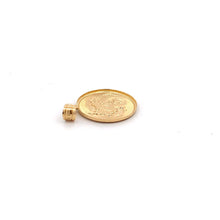 Load image into Gallery viewer, 18K Yellow Gold Lucky Dragon Pendant Round 1.41 grams - Rafant
