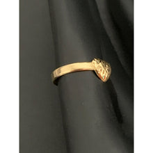 Load image into Gallery viewer, 18K Yellow Gold Ring Heart Size 4.5 - Rafant