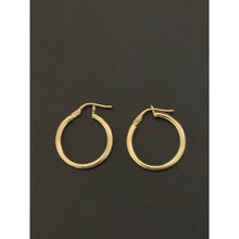 Load image into Gallery viewer, 18K Yellow Gold Earrings Hoops Loops - Rafant