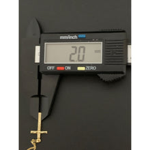 Load image into Gallery viewer, 18K Gold Necklace Chain 18 inches Cross Pendant 1.44 grams - Rafant