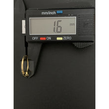 Load image into Gallery viewer, 18K Gold Earrings Hoops Loops 1.22 grams Small - Rafant
