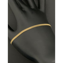 Load image into Gallery viewer, 18k Gold Chain Bracelet Size 7.5 inches 1.57 grams - Rafant