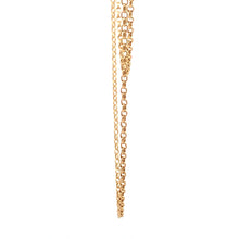 Load image into Gallery viewer, 18K Yellow Gold Necklace Chain Cable Link 2.09 grams 19.75 inches - Rafant