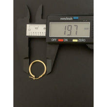 Load image into Gallery viewer, 18K Gold Earrings Hoops Loops Small 1.39 grams - Rafant